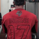 Brand Ambassador Bodybuilding Champion Amit Kumar Sharma in InGene Fitness Red Signature T-Shirt
