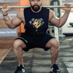 Brand Ambassador Bodybuilding Champion Nitin Sharma in InGene Fitness Deep Cut T-Shirt