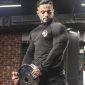InGene Full Sleeves T -Shirt, InGene Gym Short - Black